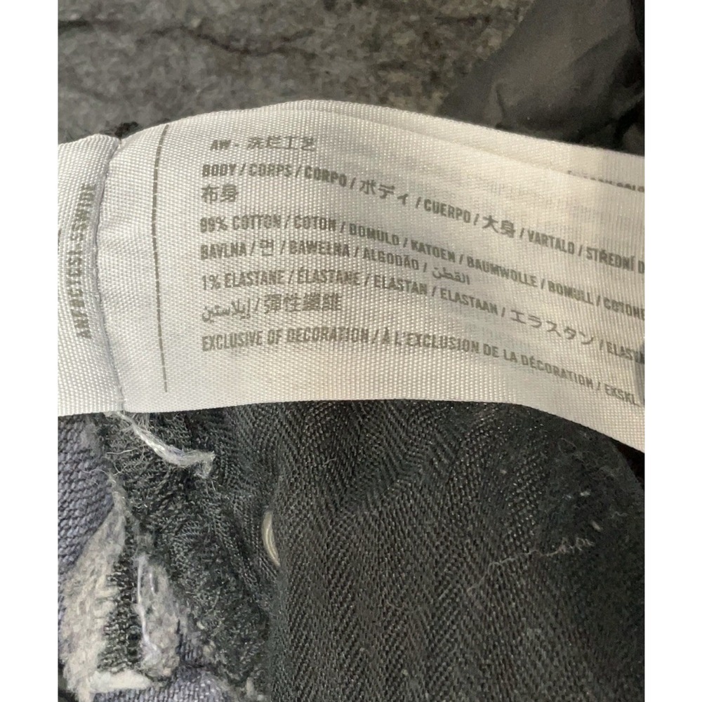 Abercrombie & Fitch Ultra High Rise 90s Straight Gray Jeans 5-Pocket 30/10 - Picture 9 of 12